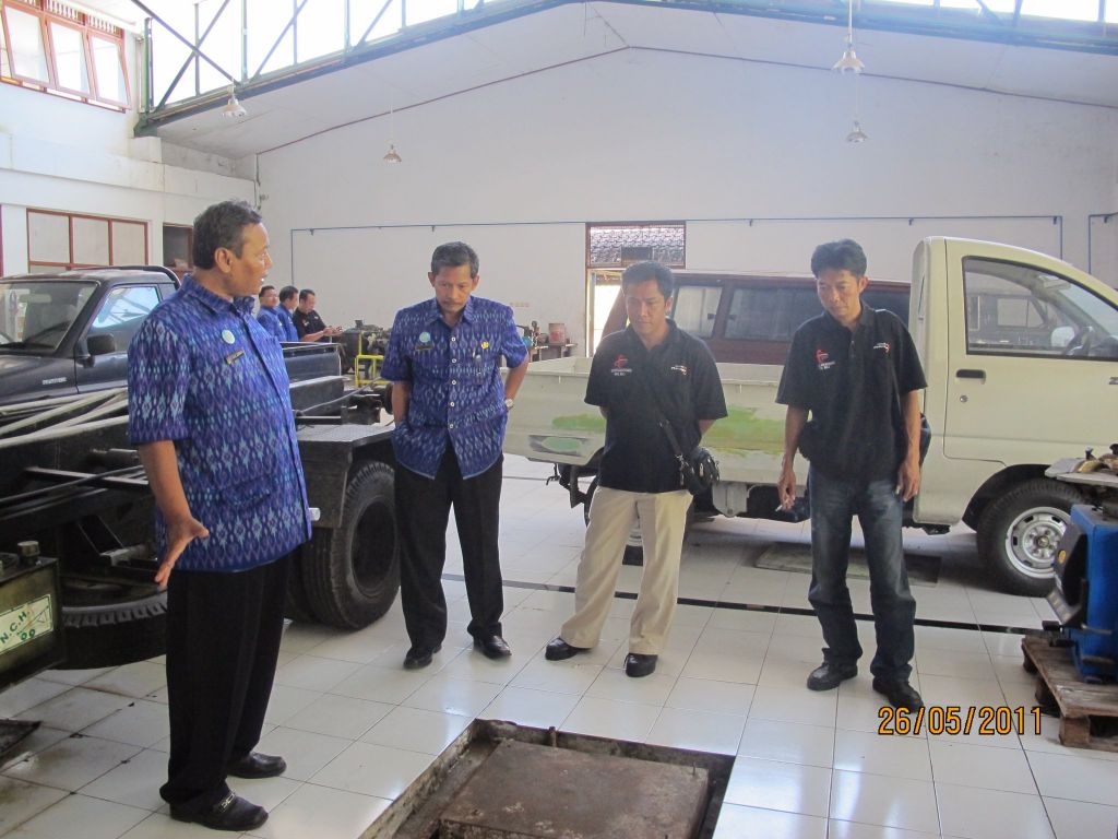 PBMB Lakukan Kunjungan ke BLK-IP Provinsi Bali pada 25 Mei 2011